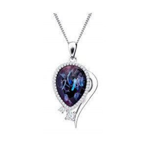 Preciosa Elegantní náhrdelník Ines Matrix 6110 26 stříbro 925/1000