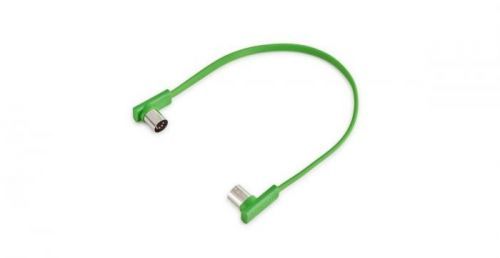 RockBoard Flat MIDI Cable - 30 cm Green