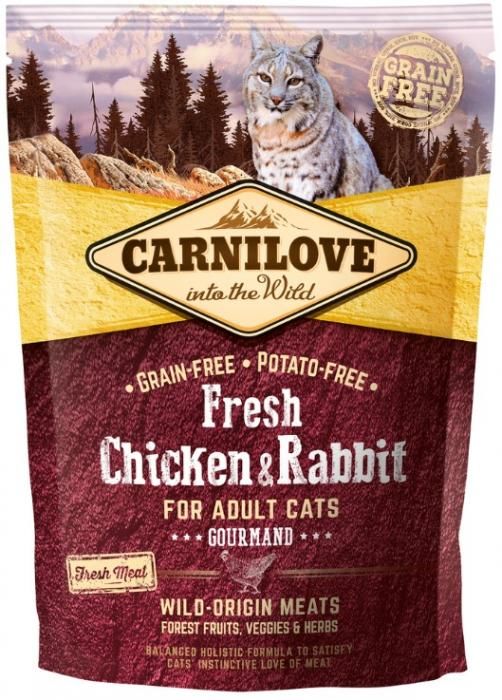 Carnilove Cat Fresh Chicken & Rabbit for Adult 400g