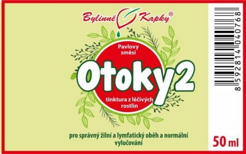 Otoky II - bylinné kapky (tinktura) 50 ml