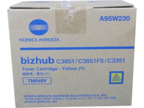 Konica Minolta TNP-49Y žlutý (yellow) originální toner