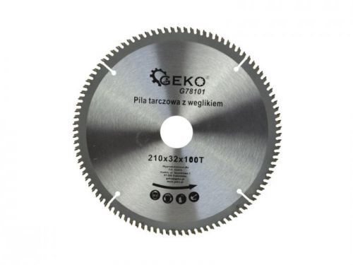 Kotouč řezný na hliník, 210x32 mm 100T, GEKO