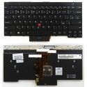klávesnice IBM Lenovo ThinkPad L430 T430 T530 W530 X230 black US/CZ/SK česká  dotisk podsvit
