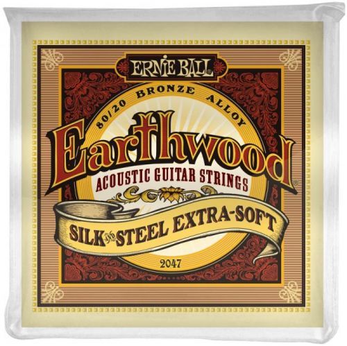 Ernie Ball Earthwood Silk & Steel Extra Soft