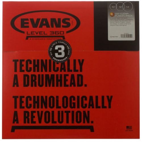 Evans Genera G2 Fusion Clear set