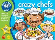 Orchard Toys Bláznivý šéfkuchař (Crazy Chefs)