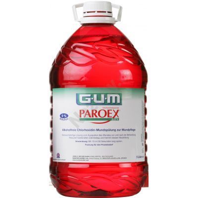 GUM PAROEX gelová zubní pasta (CHX 0,12 % + CPC 0,05 %), 75 ml