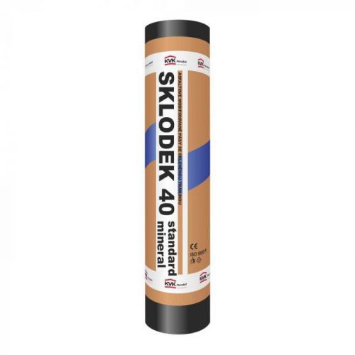 Asfaltový pás hydroizolační SKLODEK 40 STANDARD MINERAL (role/7,5 m2)