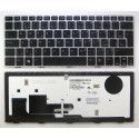 česká klávesnice HP Elitebook Revolve 810 G1 810 G2 810 G3 černá/stříbrná CZ/SK podsvit