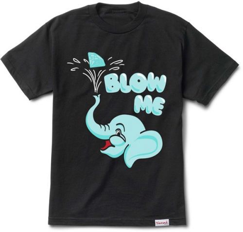 triko DIAMOND - Blow Me S/S Tee Black (BLK)