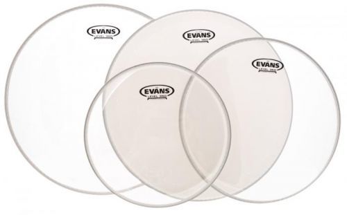 Evans Powerpack: G2 Clear - 10,12,14