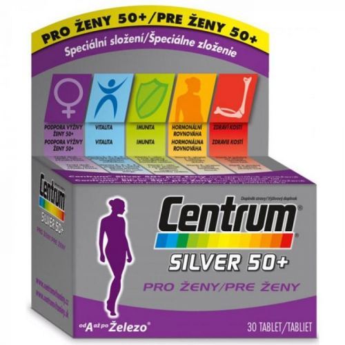 CENTRUM Multivitamíny pro ženy nad 50 let 30 tablet