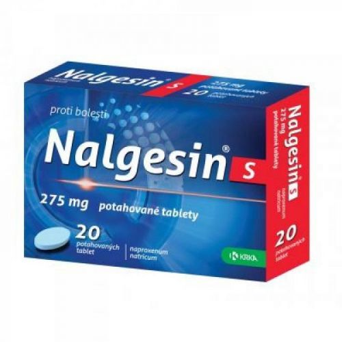 NALGESIN S 20X275 mg potahované tablety