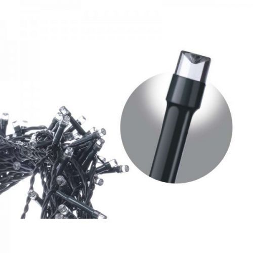 Emos LED dekorační řetěz 100 LED 10m, WW/CW teplá/studená bílá, 8 funkcí