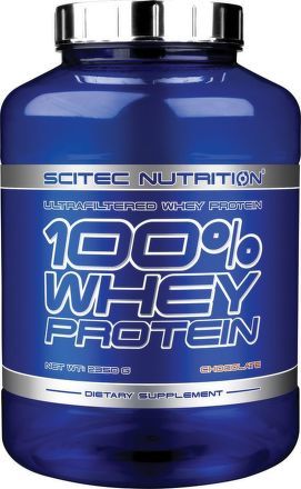 SciTec Nutrition 100% Whey Protein jahoda 2350 g