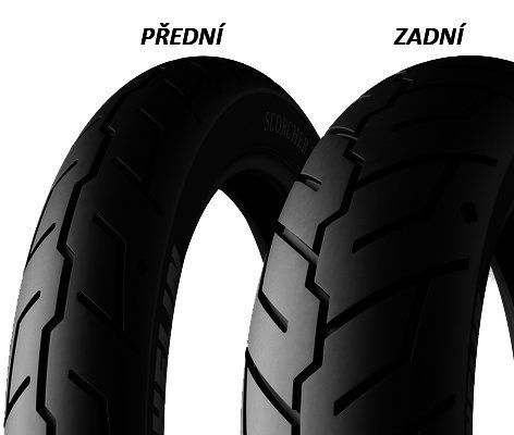 Michelin SCORCHER 31 180/65 B16 81 H TL/TT RF RF, Zadní Sportovní/Cestovní