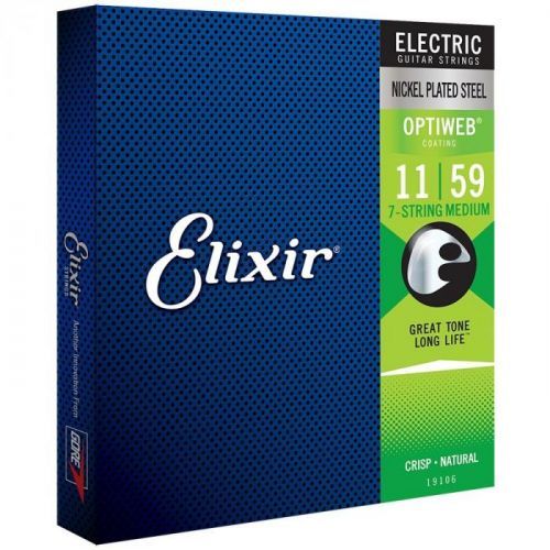 Elixir 19106 OPTIWEB 7-String Medium 11-59