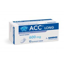 ACC LONG 10 šumivých tablet