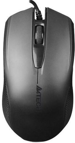 A4tech OP-760 Black, myš, 1 kolečko, 3 tlačítka, USB, černá