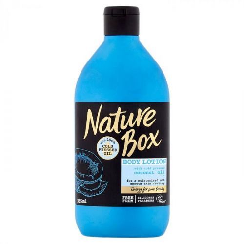 Nature Box tělové mléko Coconut Oil 385 ml