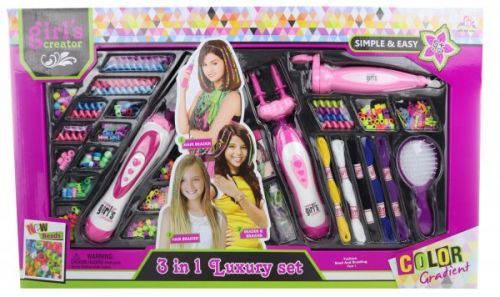 Lamps Sada Pletení Na Vlasy