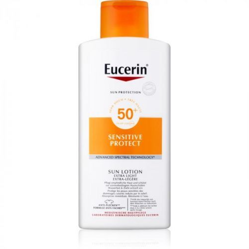 Eucerin Sun Sensitive Protect extra lehké mléko na opalování SPF 50+
