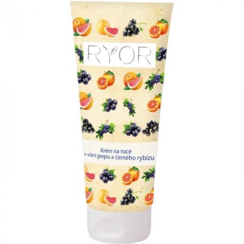 RYOR Face & Body Care krém na ruce s vůní grepu a černého rybízu