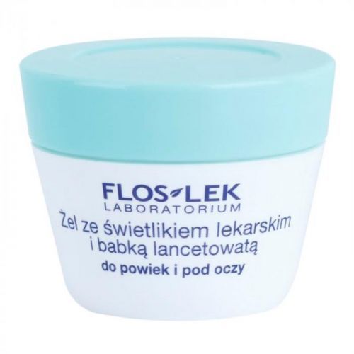 FlosLek Laboratorium Eye Care gel na oční okolí s jitrocelem a světlík