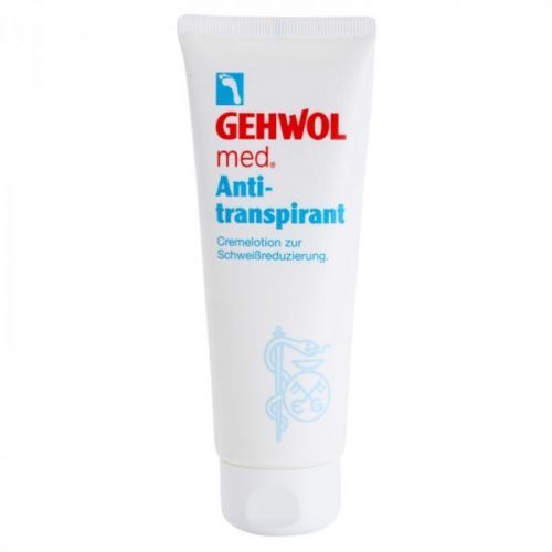 Gehwol Med krémový antiperspirant pro redukci pocení na nohy