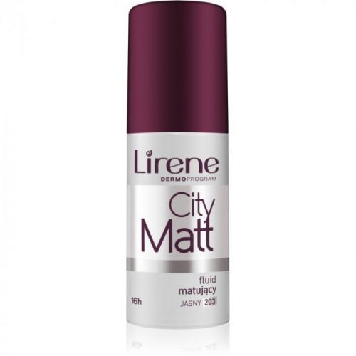 Lirene City Matt matující fluidní make-up s vyhlazujícím efektem