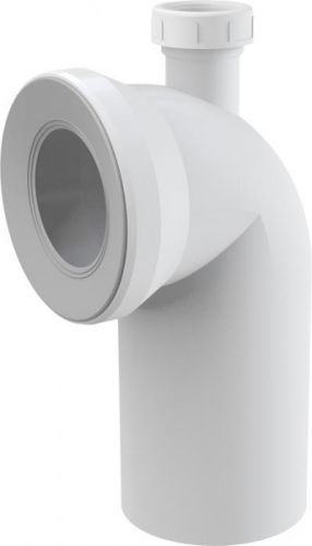 ALCAPLAST Dopojení k WC s připojením DN40 – koleno 90° (A90-90P40)