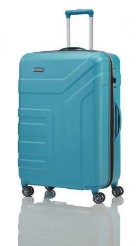 Travelite VECTOR Moderní kufr na čtyřech kolečkách 77 cm (Turquoise)
