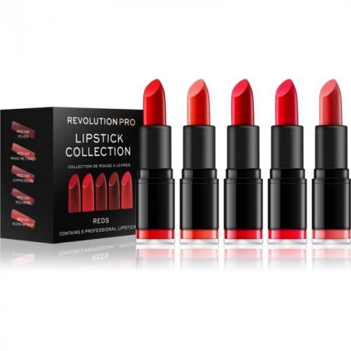 Revolution PRO Lipstick Collection sada rtěnek 5 ks