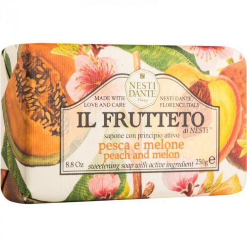 Nesti Dante Il Frutteto Peach and Melon přírodní mýdlo