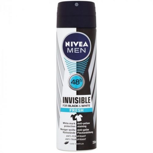 Nivea Men Invisible Black & White antiperspirant ve spreji