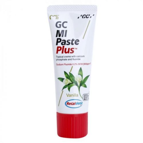 GC MI Paste Plus Vanilla remineralizační ochranný krém pro citlivé zub