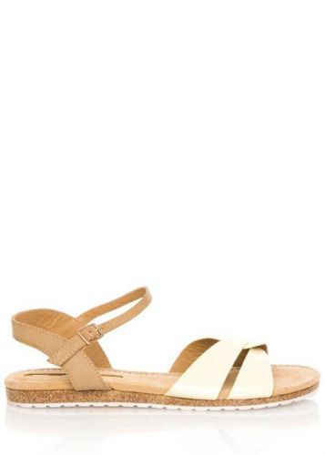Žluté korkové letní sandálky MARIA MARE 40 - 40