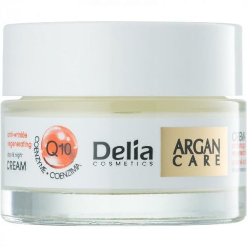 Delia Cosmetics Argan Care regenerační protivráskový krém s koenzymem