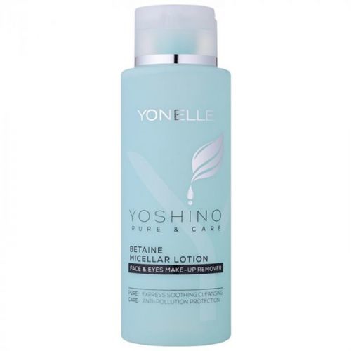 Yonelle Yoshino Pure&Care micelární voda s betainem pro intenzivní hyd