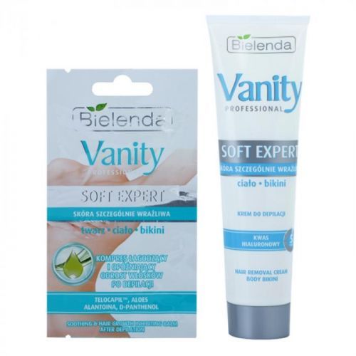 Bielenda Vanity Soft Expert depilační krém na tělo s hydratačním účink