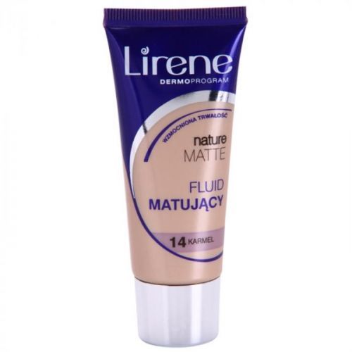 Lirene Nature Matte matující fluidní make-up pro dlouhotrvající efekt
