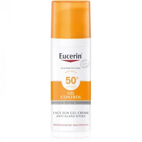 Eucerin Sun Oil Control ochranný krémový gel na obličej SPF 50+