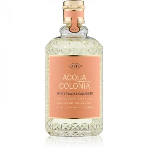 4711 Acqua Colonia White Peach & Coriander kolínská voda unisex 170 ml