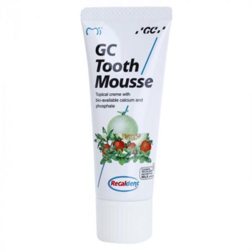 GC Tooth Mousse Strawberry remineralizační ochranný krém pro citlivé z