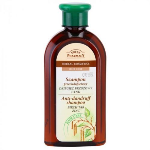 Green Pharmacy Hair Care Birch Tar & Zinc šampon proti lupům