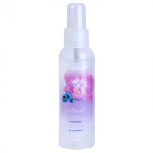 Avon Naturals Fragrance tělový sprej s orchidejí a borůvkou