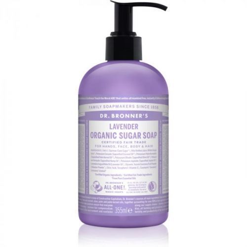 Dr. Bronner's Lavender tekuté mýdlo na tělo a vlasy