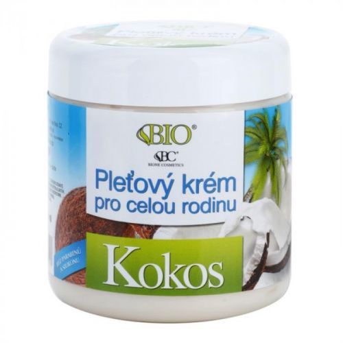 Bione Cosmetics Coconut pleťový krém pro celou rodinu s kokosem