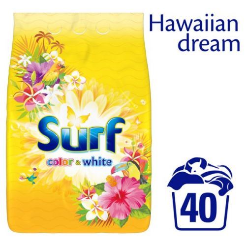 Surf Colour&White Prášek Hawiian Dream 2,8 Kg (40 Praní)