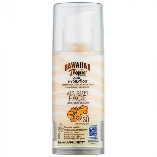 Hawaiian Tropic Silk Hydration Air Soft ochranný krém na obličej SPF 3